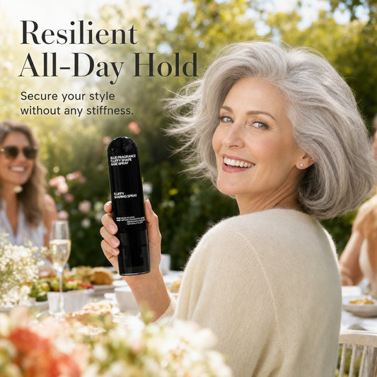 👩 Peach-Scented Volumizing Hair Spray | All-Day Hold & Lightweight, Bouncy Hair Styling Product
