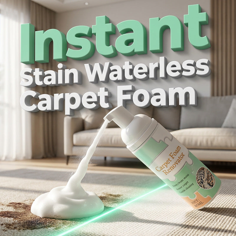 ✨Waterless Carpet Foam Stain Remover 🏆